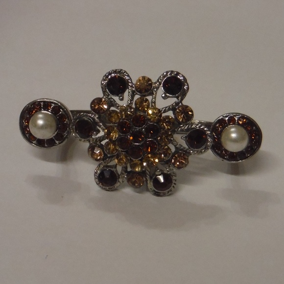 Double Floral Fashion Ring - Picture 1 of 2